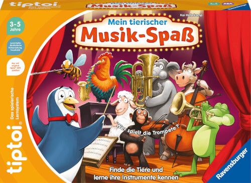 Ravensburger® tiptoi® Spiel - Mein tierischer Musik-Spaß