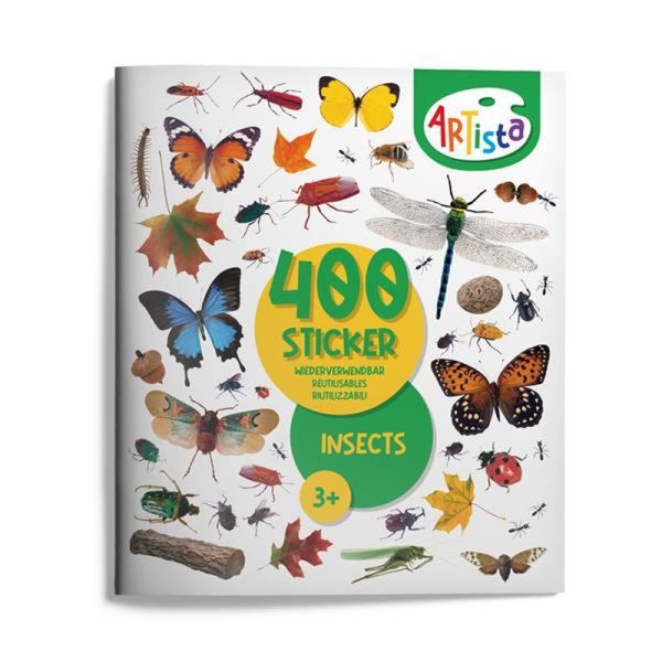 ARTista Stickerbuch - Insekten