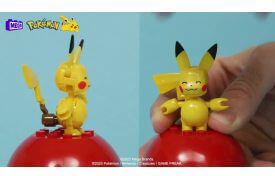 MEGA Pokémon - Pokéball 2er-Pack mit Pikachu und Zubat