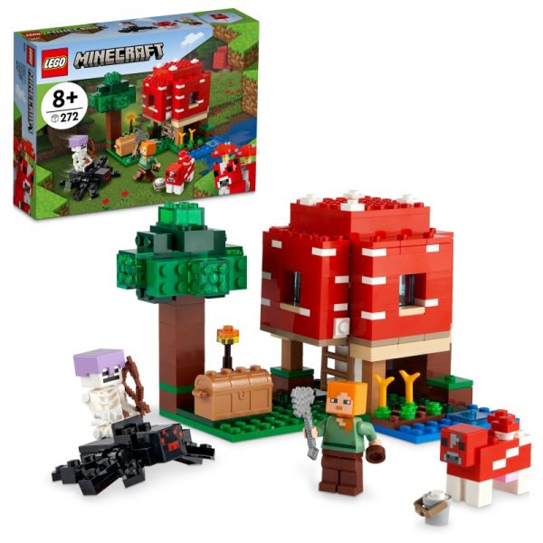 LEGO® Minecraft™ - Das Pilzhaus