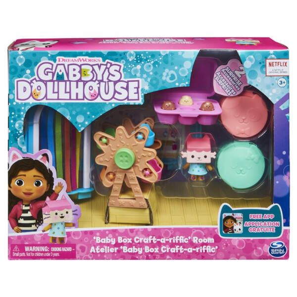 Spin Master Gabby’s Dollhouse Deluxe Room - Baby Box' Bastelzimmer