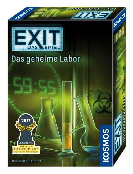 Kosmos Spiele EXIT - Das geheime Labor