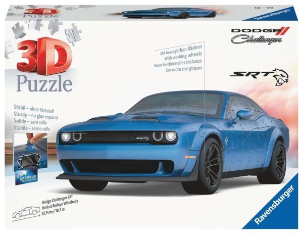 Ravensburger® 3D Puzzle - Dodge Challenger SRT Hellcat Redeye Widebody, 108 Teile