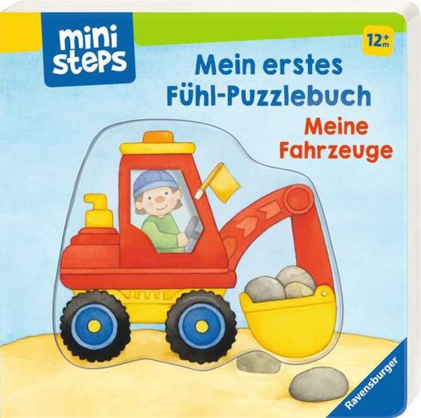 Ravensburger® ministeps® - Mein erstes Fühl-Puzzlebuch: Meine Fahrzeuge