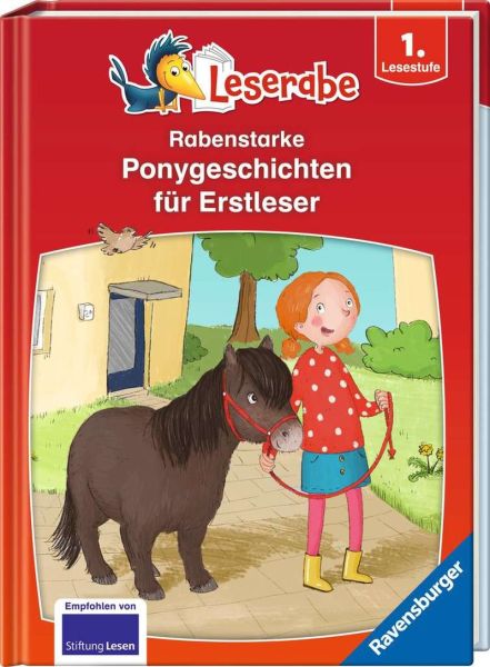 Ravensburger® Leserabe Stufe 1 - Rabenstarke Ponygeschichten für Erstleser