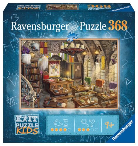 Ravensburger® Puzzle EXIT KIDS - In der Zauberschule, 368 Teile