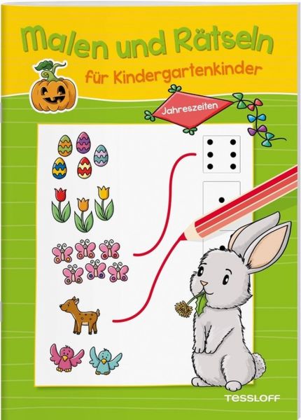 Tessloff Malen und Rätseln - für Kindergartenkinder, Jahreszeiten