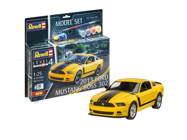 Revell Modellbau - Model Set 2013 Ford Mustang Boss