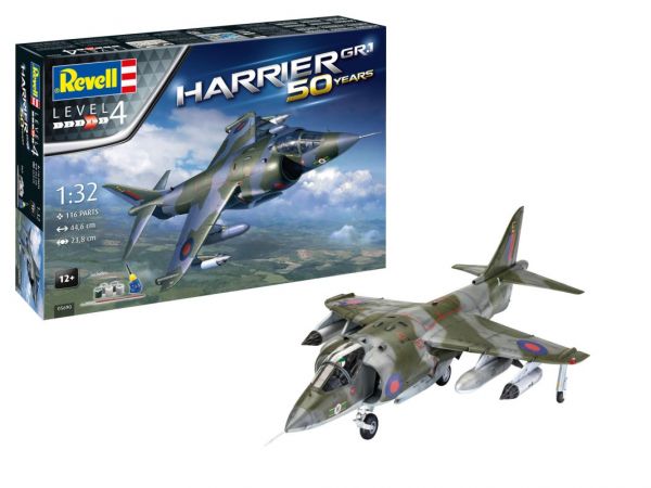 Revell Modellbau - Hawker Harrier GR.1, 50 Years