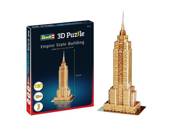 Revell 3D Puzzle Mini - Empire State Building, 24 Teile