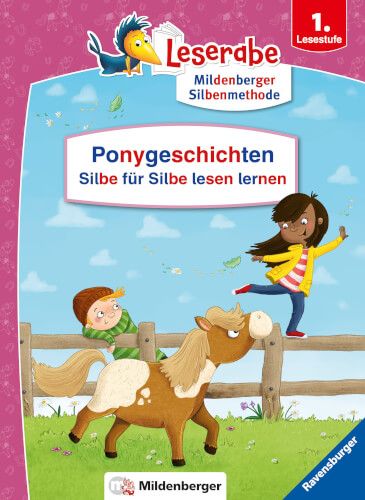 Ravensburger® Leserabe - Ponygeschichten, Silbe für Silbe lesen lernen