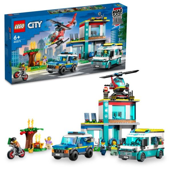 LEGO® City - Hauptquartier der Rettungsfahrzeuge