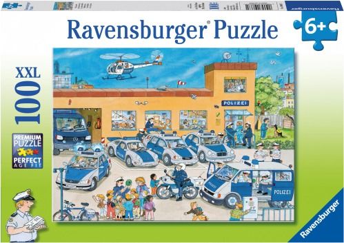 Ravensburger® Puzzle - Polizeirevier, 100 Teile