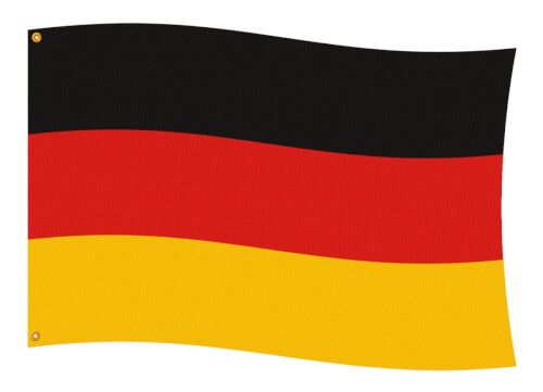 amscan® - Fahne Deutschland, 90 x 150 cm