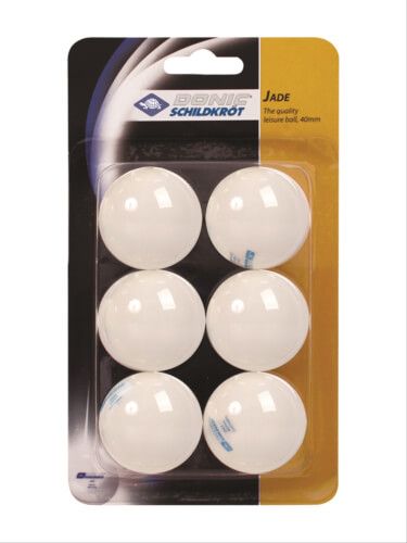 Donic Schildkröt® - Tischtennis Ball JADE 40+ 6er weiß, ABS