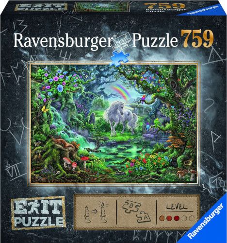 Ravensburger® Puzzle EXIT - Einhorn, 759 Teile