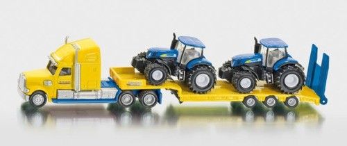 SIKU Farmer - LKW mit New Holland Traktoren 1:87