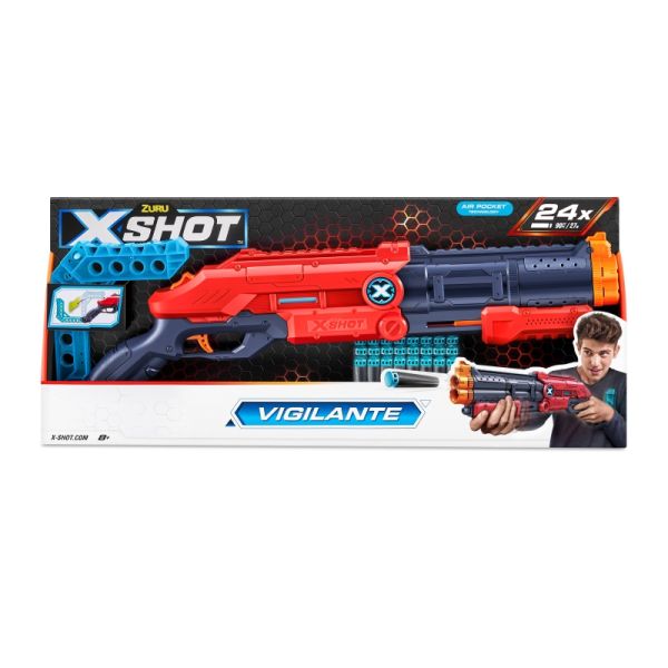 ZURU XSHOT - Excel Vigilante Blaster mit Darts