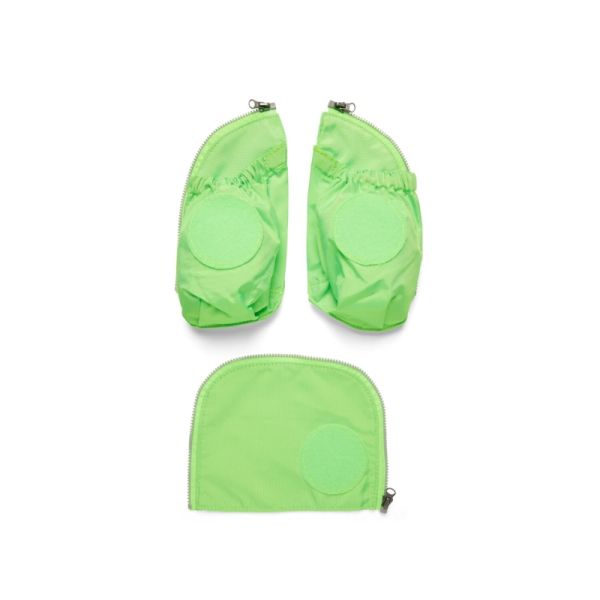 ergobag Fluo Seitentaschen Zip-Set - Grün