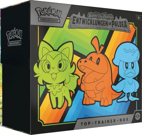 Amigo Pokémon Karmesin & Purpur - 02 Top-Trainer Box