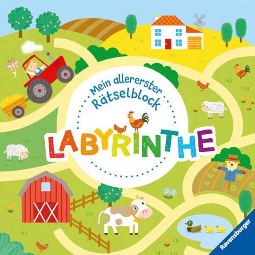 Ravensburger® Bücher - Mein allererster Rätselblock: Labyrinthe