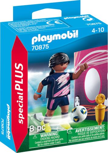 PLAYMOBIL® Special Plus - Fußballerin mit Torwand