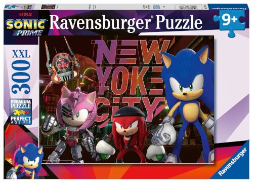 Ravensburger® Kinderpuzzle XXL - Sonic Prime Die Parallelwelt, 300 Teile