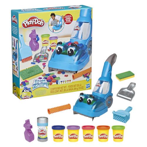 Play-Doh - Zoom Zoom Saugen und Aufräumen Set
