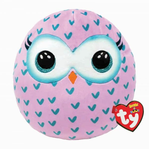 Ty Squish-A-Boo`s - Winks Owl Eule