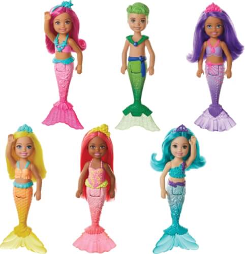 Barbie® - Chelsea Meerjungfrau Puppen Sortiment | Teddy Toys Kinderwelt