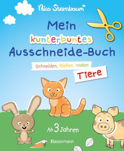 Random House - Mein kunterbuntes Ausschneidebuch, Tiere