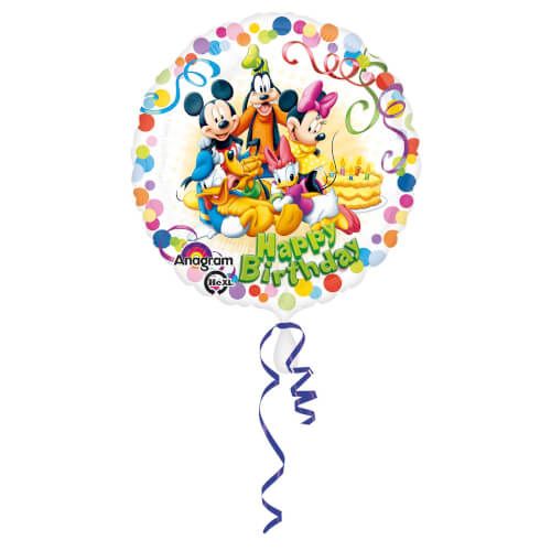 amscan® Micky & Freunde Party - Folienballon, 43 cm