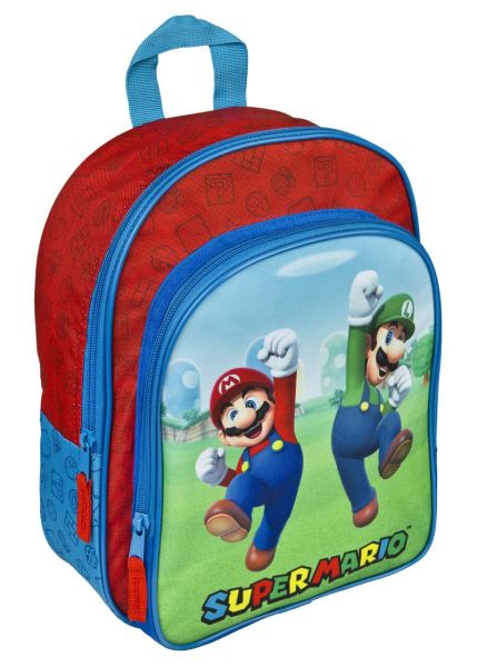 Undercover Super Mario - Rucksack mit Vortasche