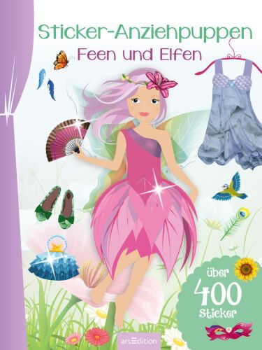 ars Edition - Sticker Anziehpuppen Feen und Elfen