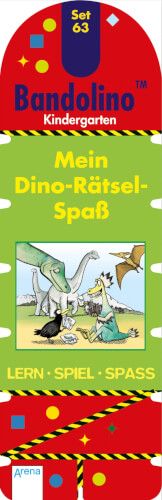 Arena Verlag Bandolino™ - Mein Dino-Rätsel-Spaß Set 63