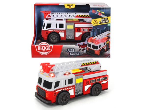 Dickie Toys - Fire Truck mit Licht & Sound, 15 cm