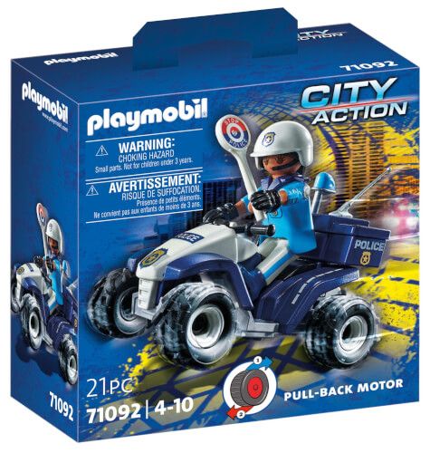 PLAYMOBIL® City Action - Polizei-Speed Quad