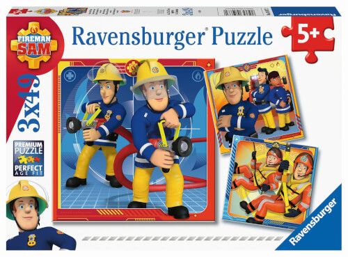 Ravensburger® Puzzle - Unser Held Sam, 3x49 Teile