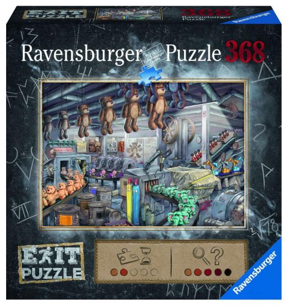 Ravensburger® Puzzle EXIT - In der Spielzeugfabrik, 368 Teile