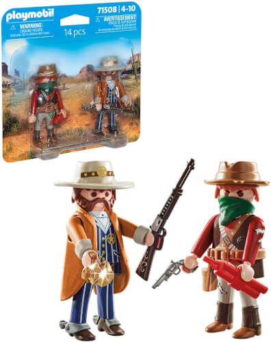 PLAYMOBIL® Duo Pack - Bandit und Sheriff