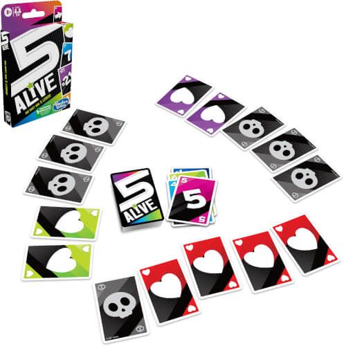 Hasbro Gaming - Five Alive Kartenspiel