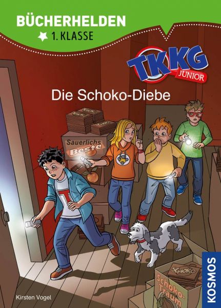 Kosmos Bücherhelden TKKG Junior - Die Schoko-Diebe 1. Klasse