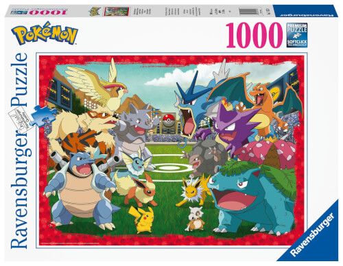 Ravensburger® Puzzle - Pokémon Kräftemessen, 1000 Teile