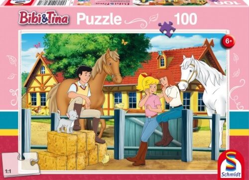 Schmidt Puzzle Bibi & Tina - Auf dem Martinshof 100 Teile