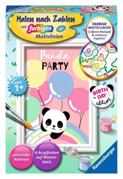 Ravensburger® Malen nach Zahlen - Panda Party
