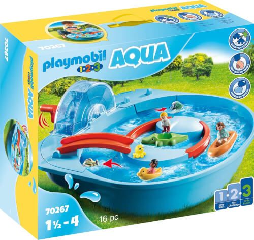 PLAYMOBIL® 1.2.3. Aqua - Fröhliche Wasserbahn