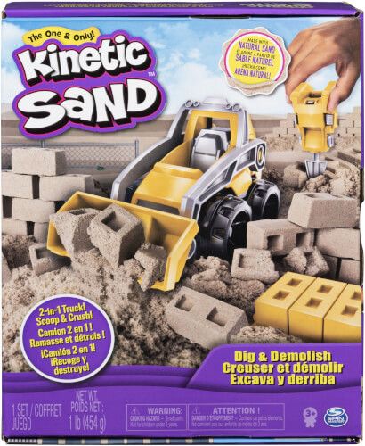 Kinetic Sand - Sand Dig and Demolish Kit