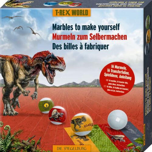 T-Rex World - Murmeln zum Selbermachen