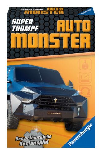Ravensburger® Spiele - Super Trumpf Auto Monster