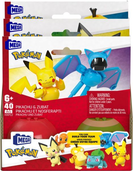 MEGA Pokémon - Kollektion mit Pokéball-Sets, sortiert